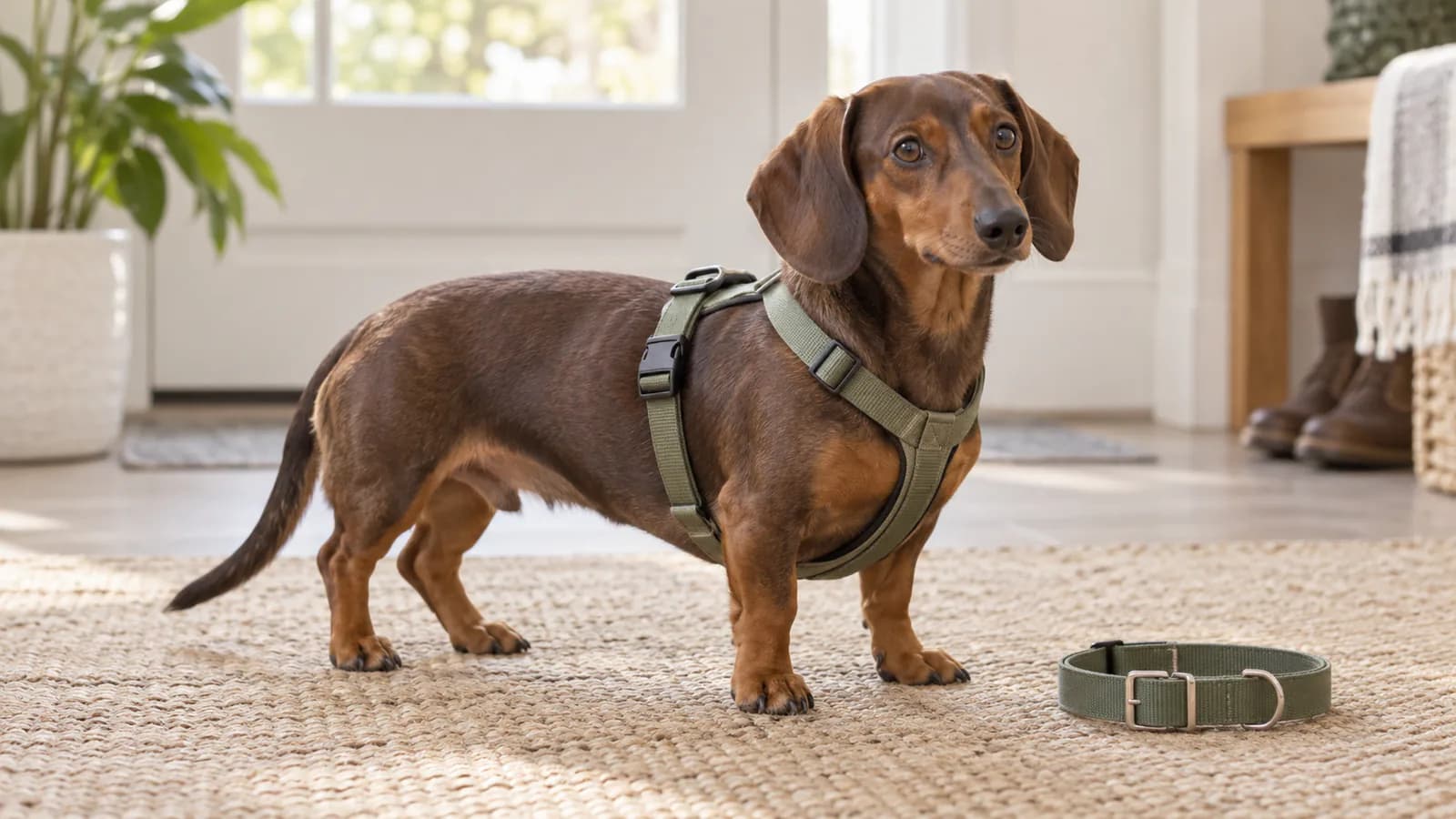 🤔 ¿Collar o arnés para Teckel? Descubre qué es mejor