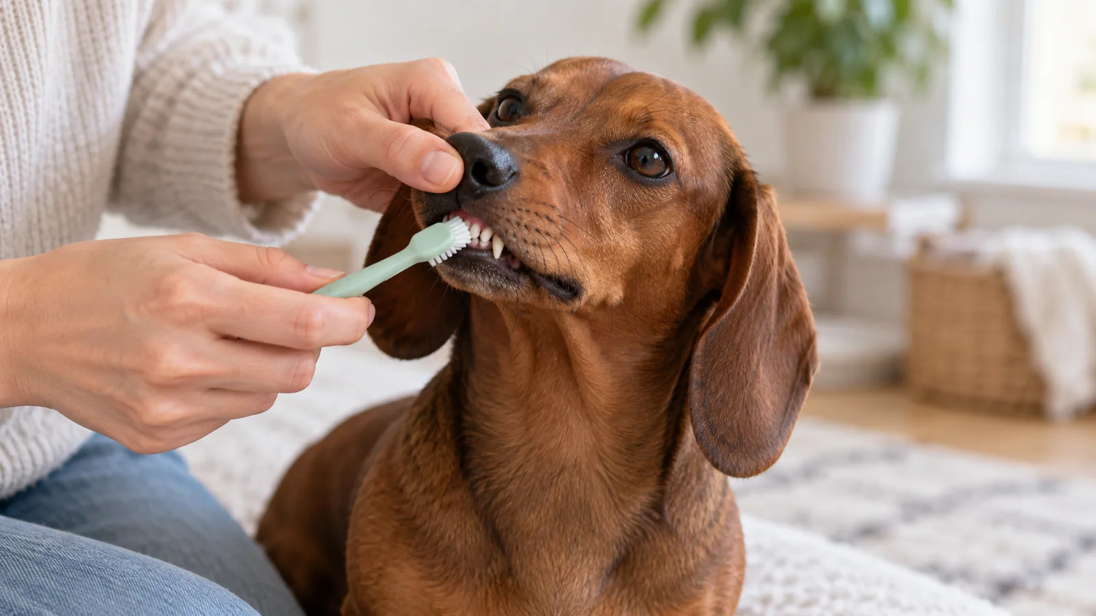 🦷 Higiene dental en Teckel: Evita el sarro y mal aliento